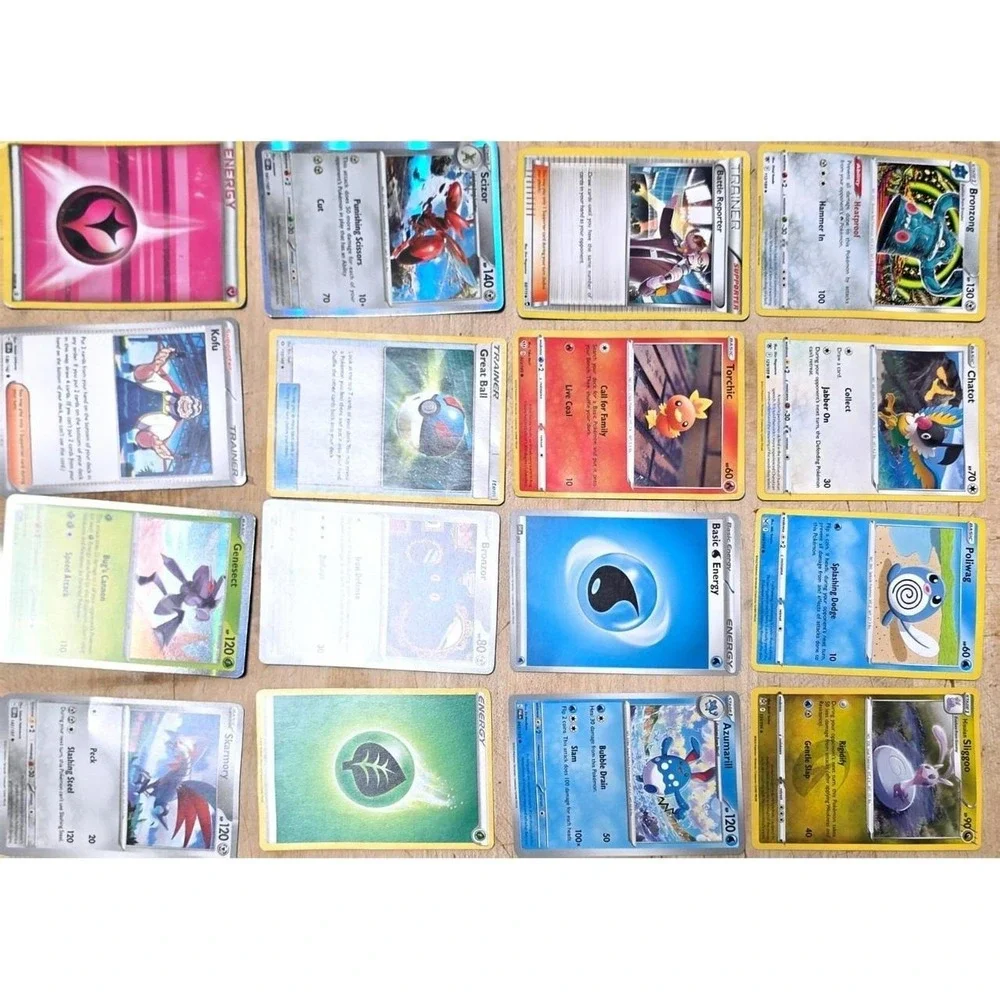 Pokémon Trading Card Lot AV Kofu  Genesect  Skarmory  Bronzor  Great Ball
